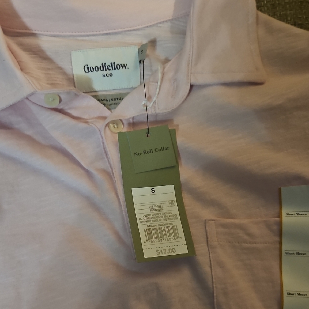 Goodfellow & Co Men's Light Pink Button Down Shirt